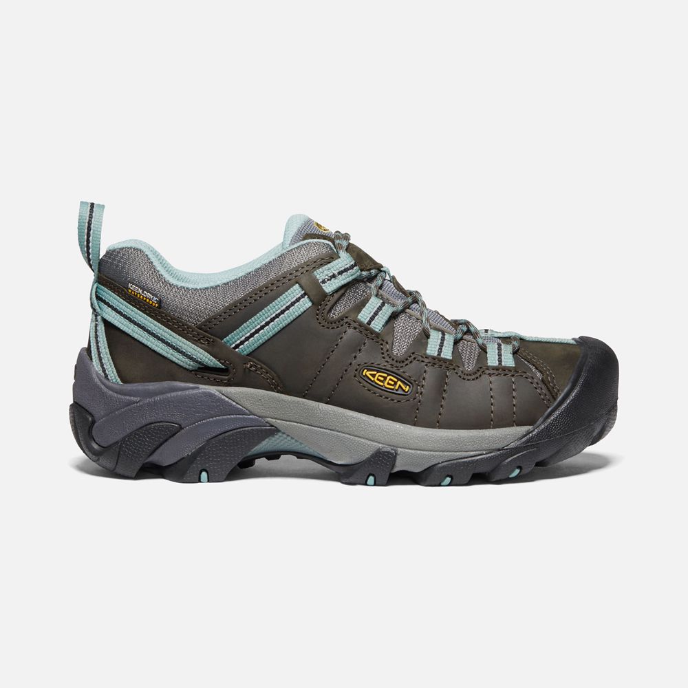 Zapatos de Seguridad Keen Mexico Verde Oliva/Negros - Mujer Targhee Ii Waterproof - SP5041739